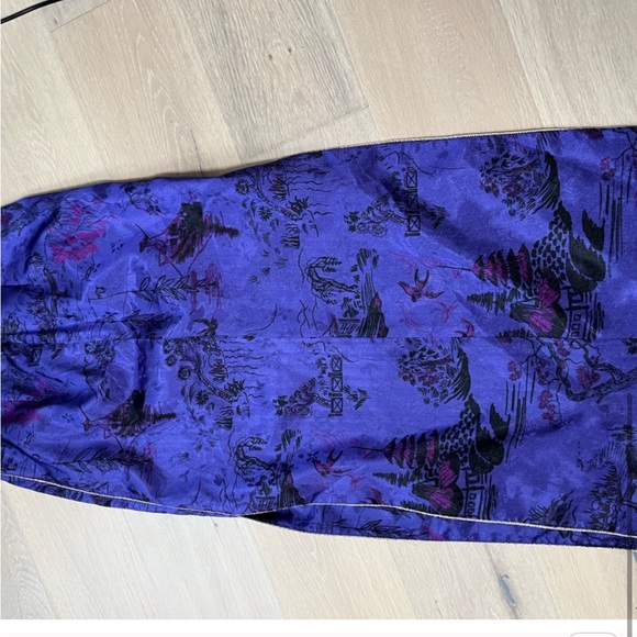 Zara midi slit Japanese style skirt size small new - Picture 4 of 4